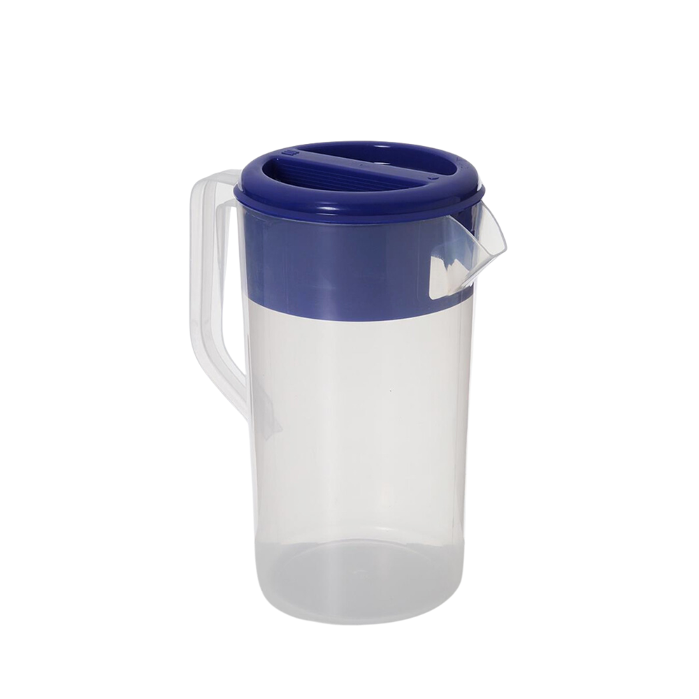 KH Jug Clear With Blue Lid 2.5lt