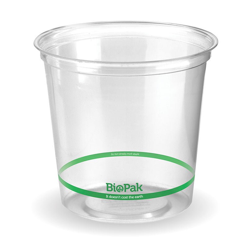 24oz/700mL Clear BioBowl - 500pcs/Ctn - TEM IMPORTS™