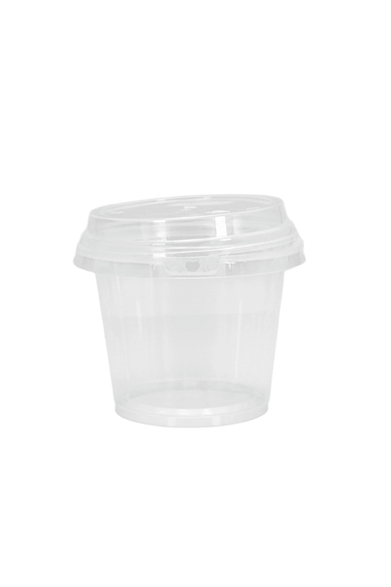 24oz/700mL Clear Fruit/Milk Tea Tamper Proof Bucket Cups - TEM IMPORTS™