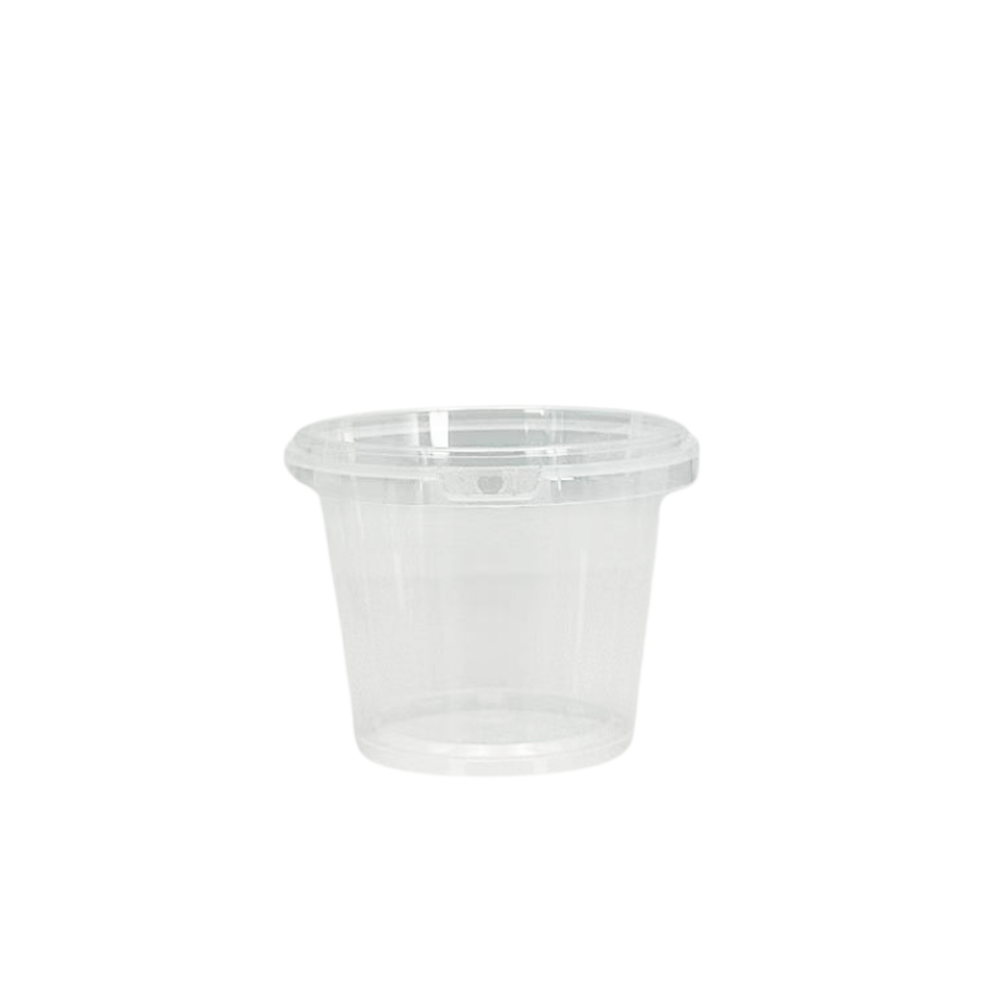 24oz/700mL Clear Fruit/Milk Tea Tamper Proof Bucket Cups - TEM IMPORTS™