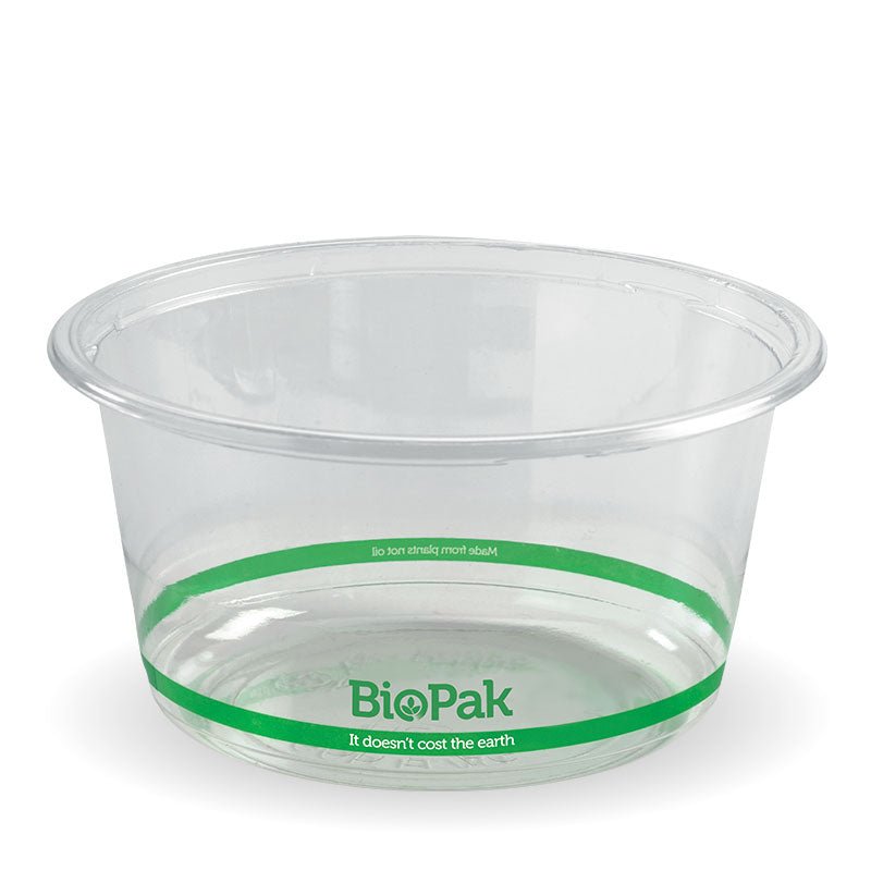 24oz/700mL Clear Wide BioBowl - 600pcs/Ctn - TEM IMPORTS™