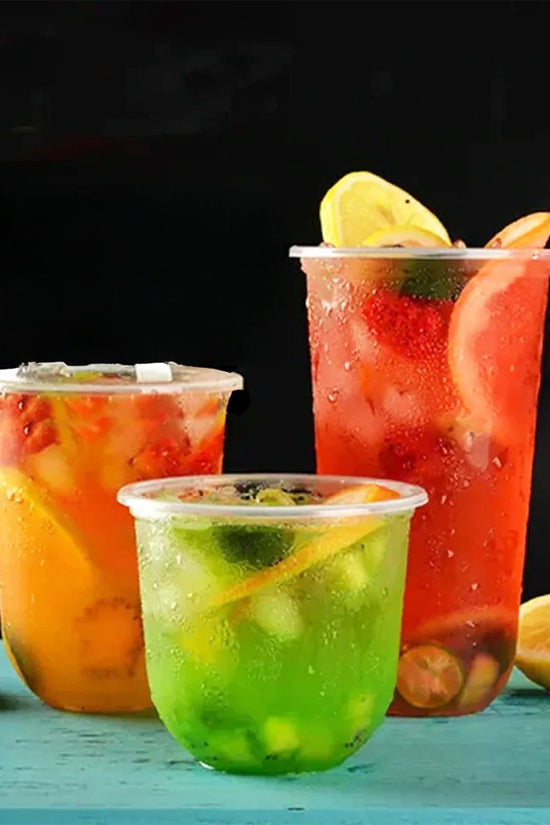 24oz/700mL (D/95mm) PP U - Shape Cup - TEM IMPORTS™