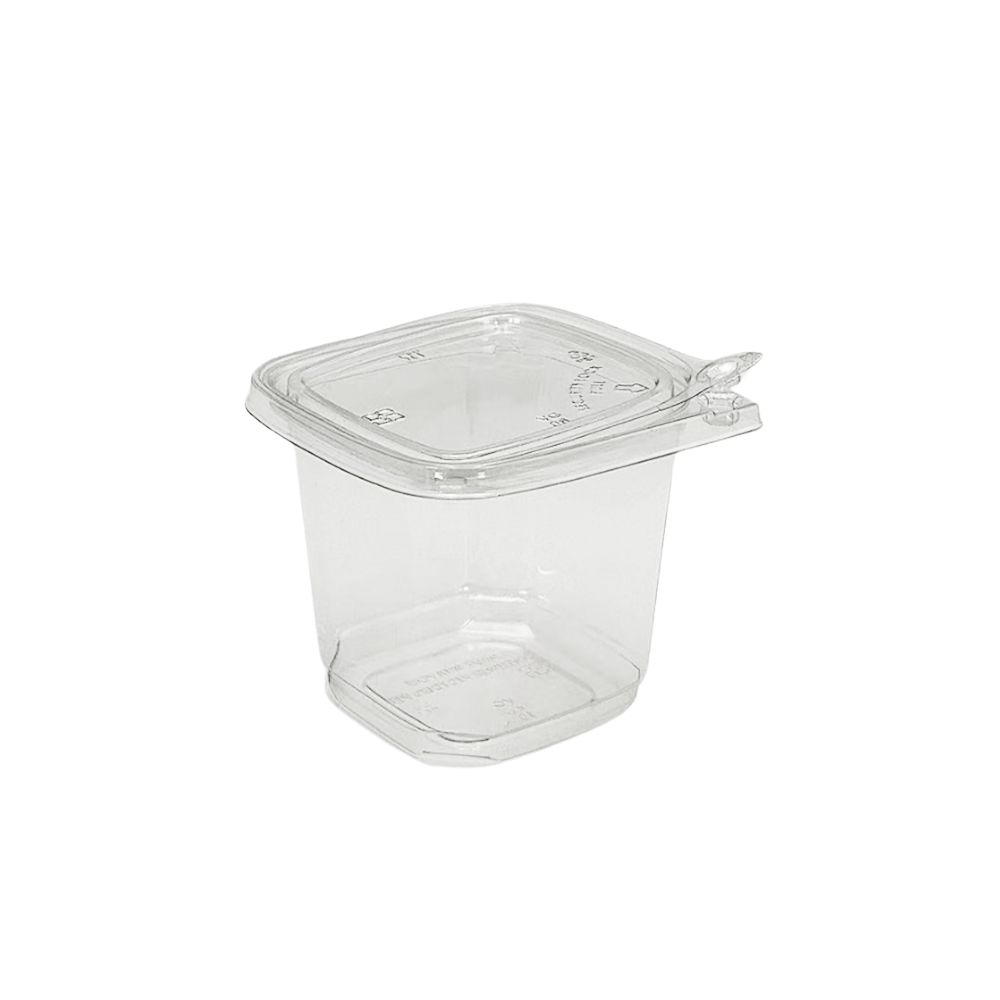 24oz/700mL Tamper Evident Square Deli Container Base - TEM IMPORTS™