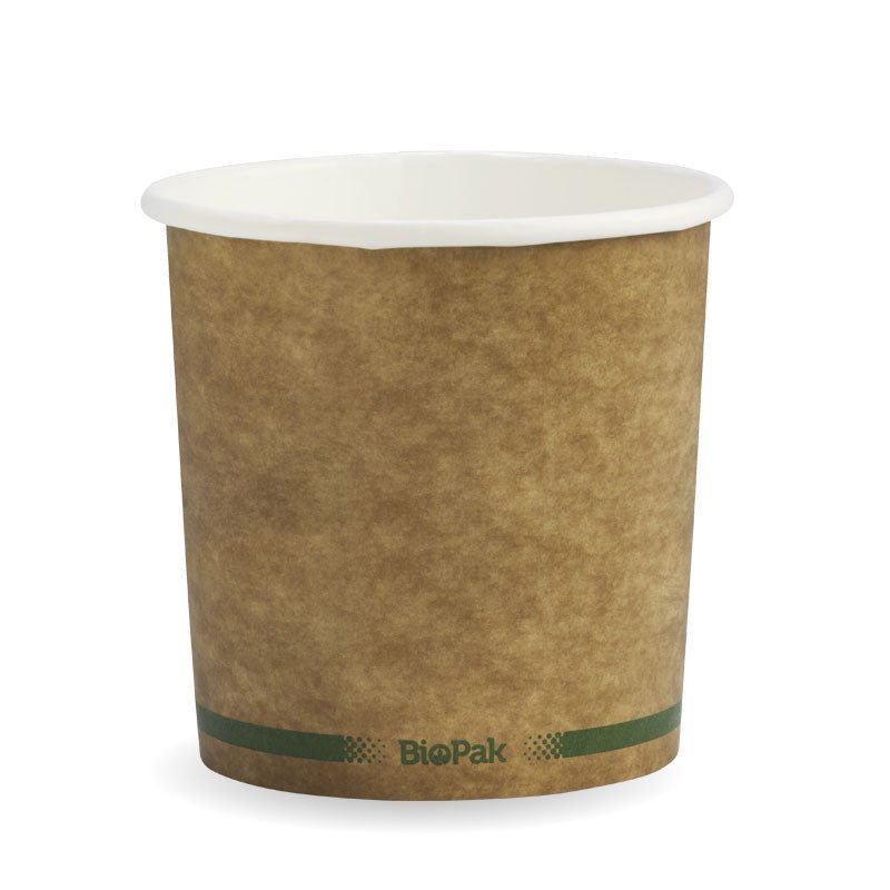 24oz/740mL Kraft Paper BioBowl - 500pcs/Ctn - TEM IMPORTS™