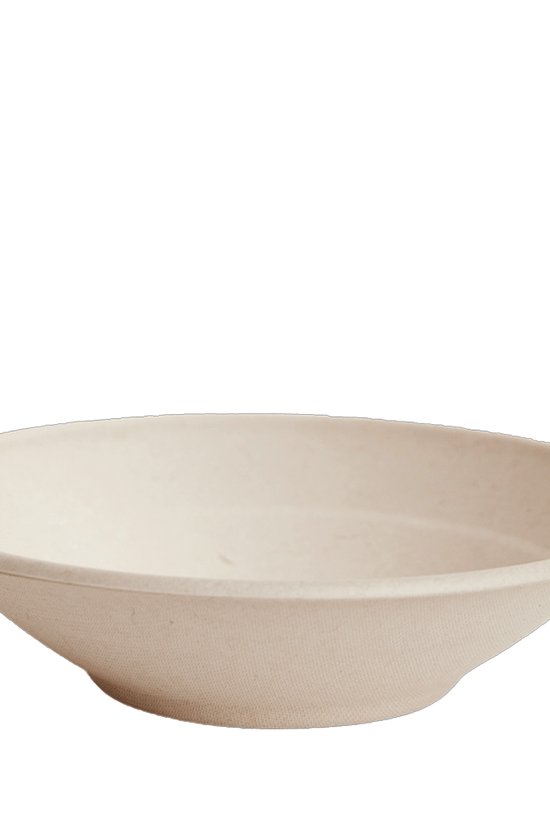 24oz/800mL Natural Sugarcane Bowl - 400pcs/CTN - TEM IMPORTS™