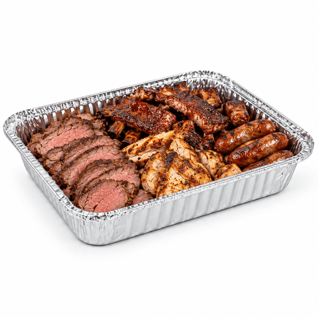 2500mL Gastronorm Aluminium Foil Takeaway Tray (Carton of 100) - TEM IMPORTS™