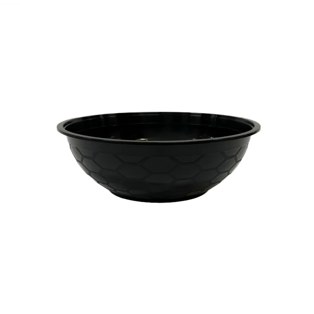 25oz/750mL Plastic Noodle Bowl - Black - TEM IMPORTS™