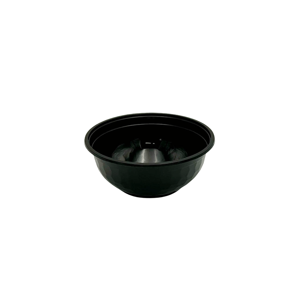 25oz/750mL Plastic Noodle Bowl - Black - TEM IMPORTS™