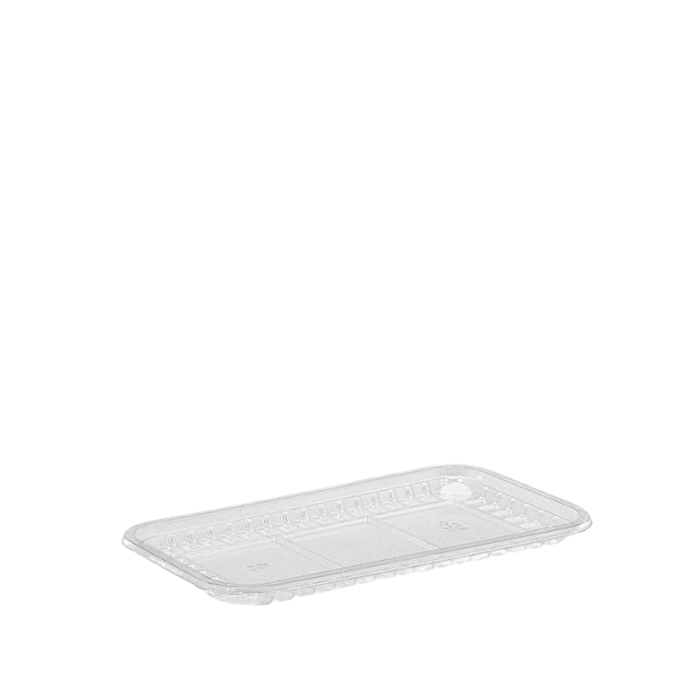 267mm x 150mm Overwrap Clear PET Tray - 500/CTN - TEM IMPORTS™