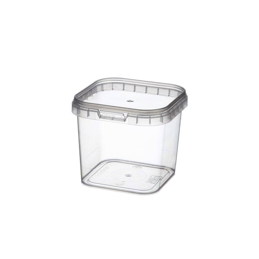 280mL Square Tamper Proof Container Base - TEM IMPORTS™