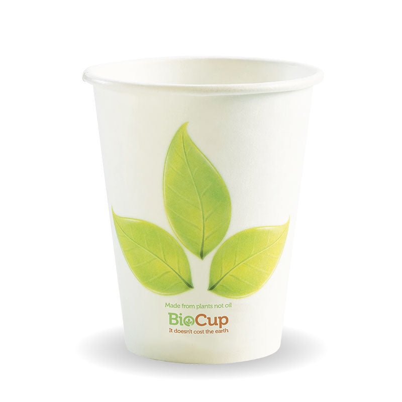 280mL/8oz (80mm) Leaf Single Wall BioCup - 1000/CTN - TEM IMPORTS™