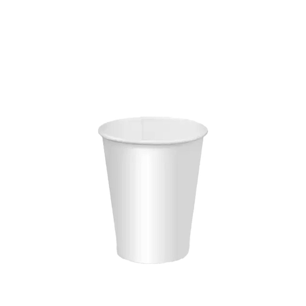 280mL/8oz (80mm) White Cold Paper BioCup - 1000/CTN - TEM IMPORTS™