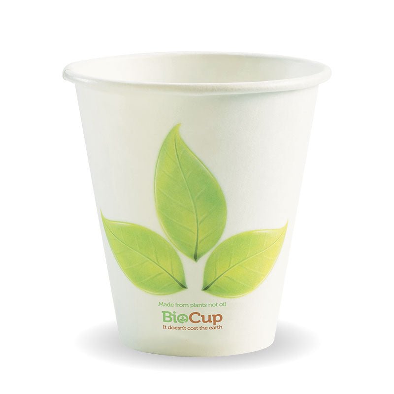 280mL/8oz (90mm) Leaf Single Wall BioCup - 1000/CTN - TEM IMPORTS™