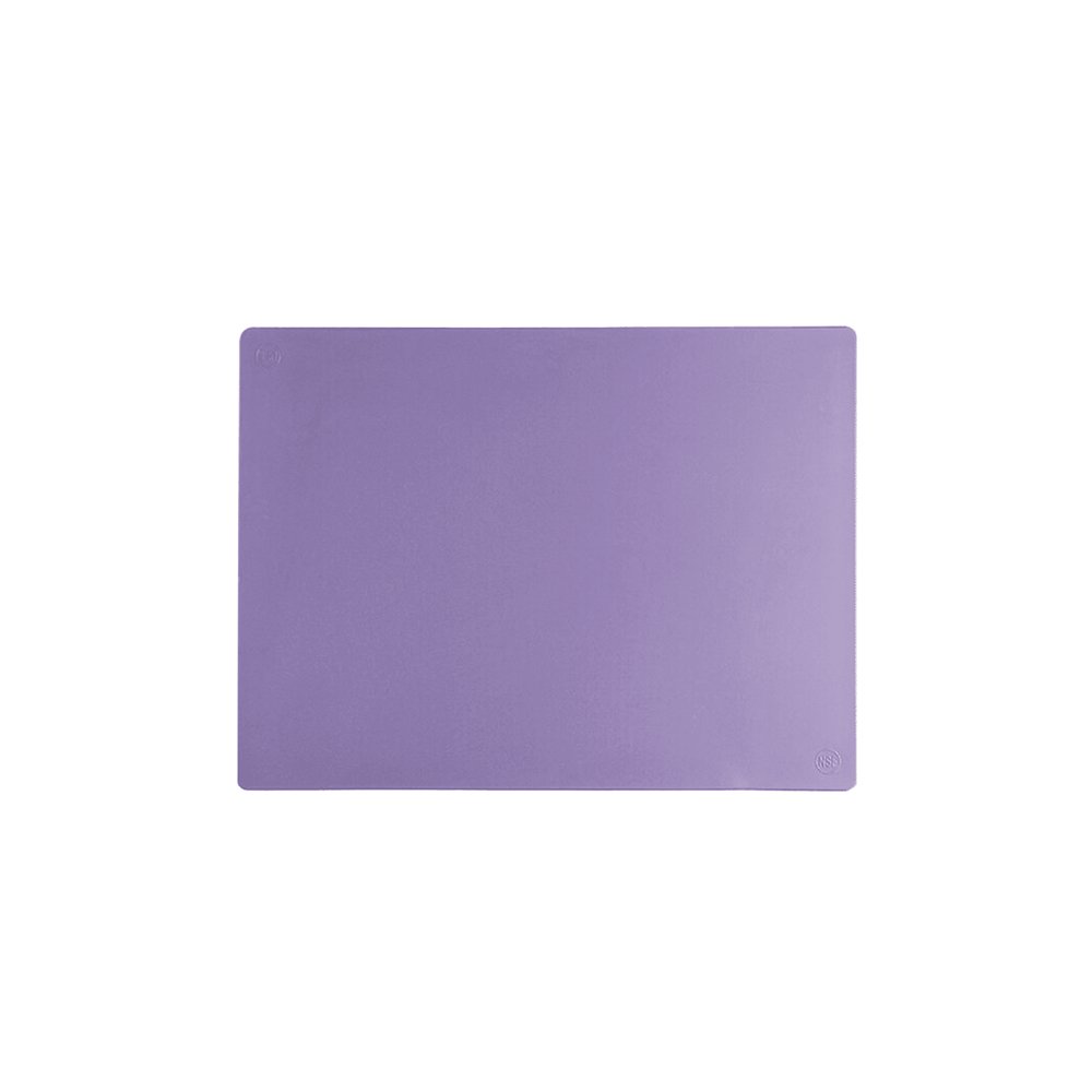 28cm x 20cm Purple P.E Cutting Board - 12mm Thick - TEM IMPORTS™