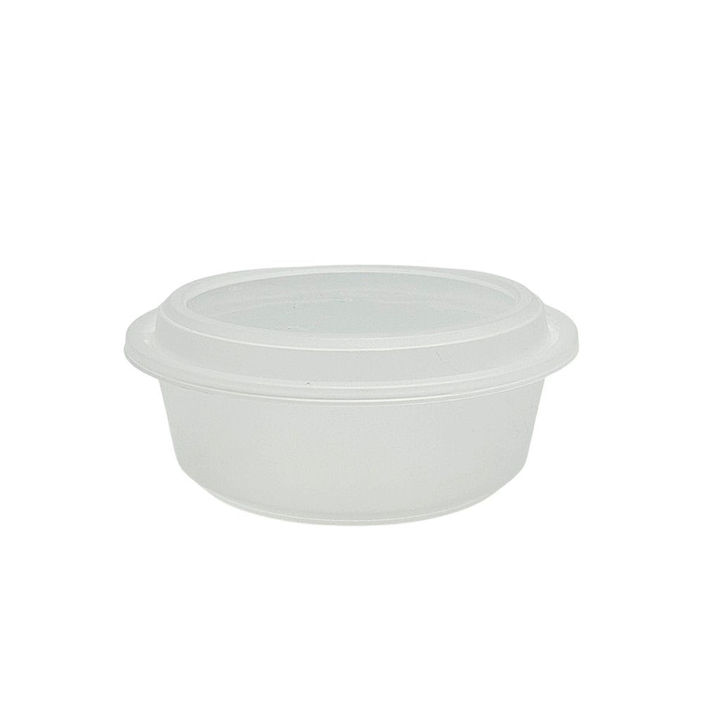 28oz/850mL Premium Round Clear Frosted Bowl - TEM IMPORTS™