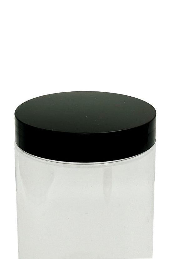 300mL/89mm Neck Straight Sided Plastic Jar - TEM IMPORTS™