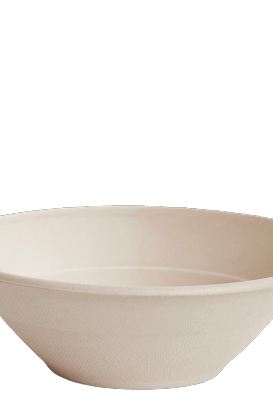 32oz/940mL Natural Sugarcane Bowl - 400pcs/CTN - TEM IMPORTS™