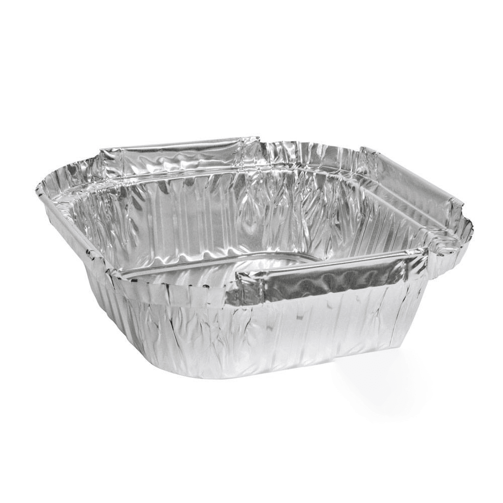340mL Square Takeaway Foil Tray - 1000/CTN - TEM IMPORTS™