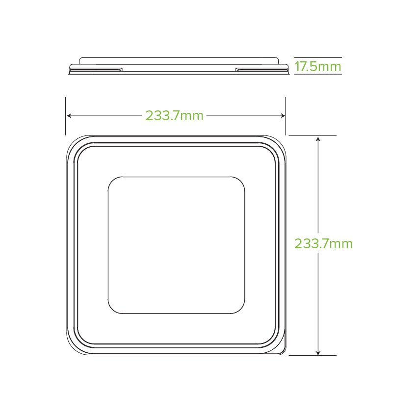 3/4/5-Compartment Large PP Takeaway Lid - 300pcs/Ctn - TEM IMPORTS™