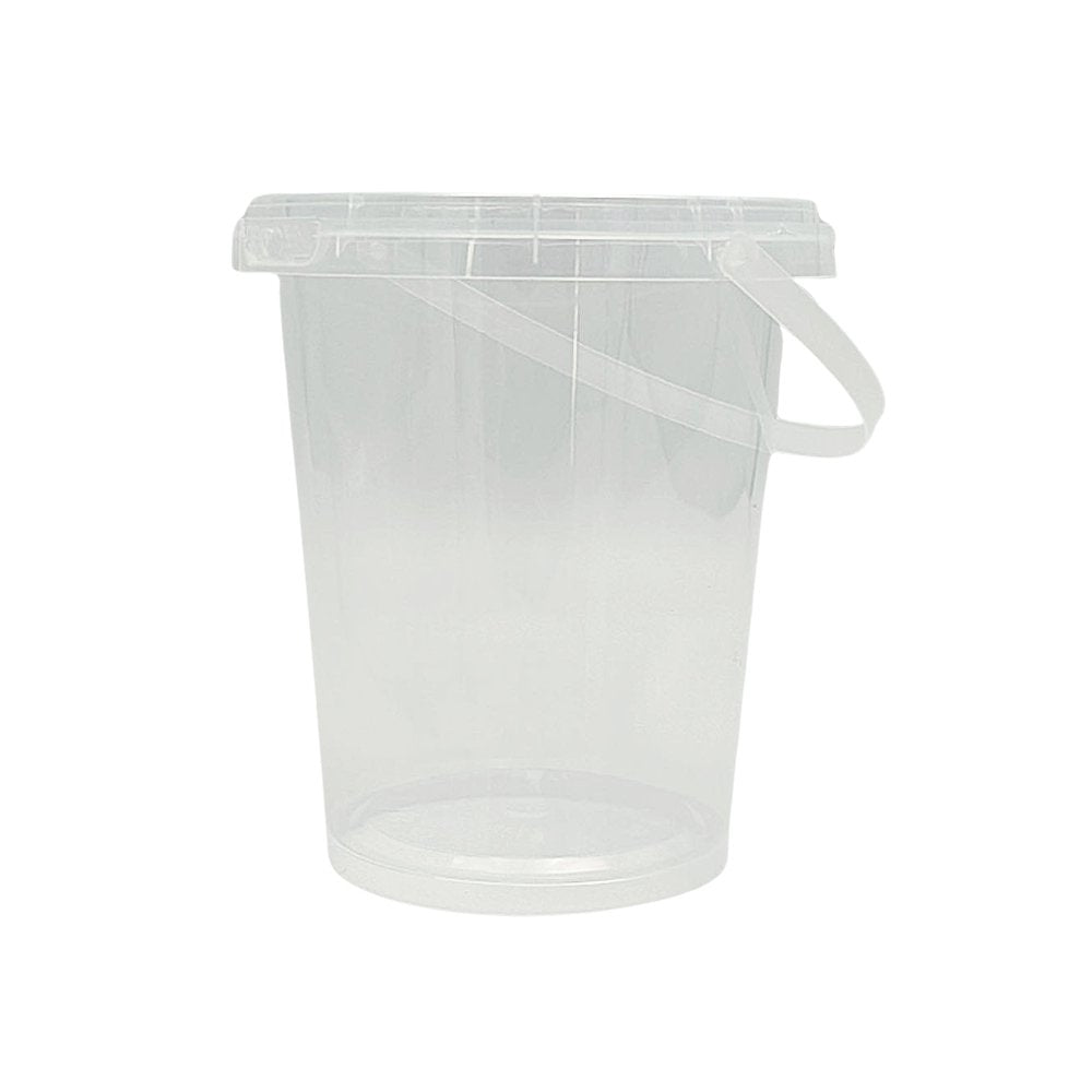 34oz/1000mL Clear Fruit/Milk Tea Tamper Proof Bucket Cups - TEM IMPORTS™