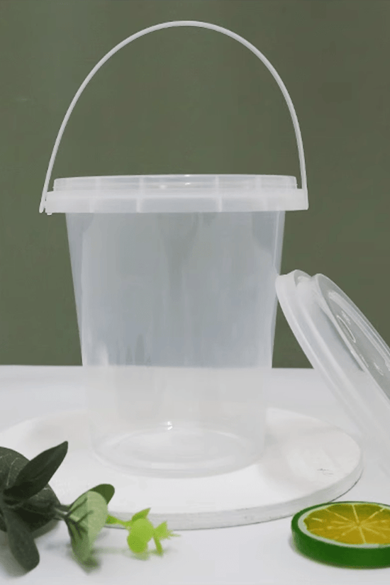 34oz/1000mL Clear Fruit/Milk Tea Tamper Proof Bucket Cups - TEM IMPORTS™