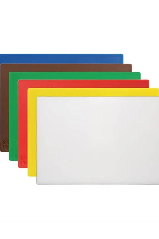 Bộ thớt PE màu 40cm x 25cm (6) - Dày 12mm