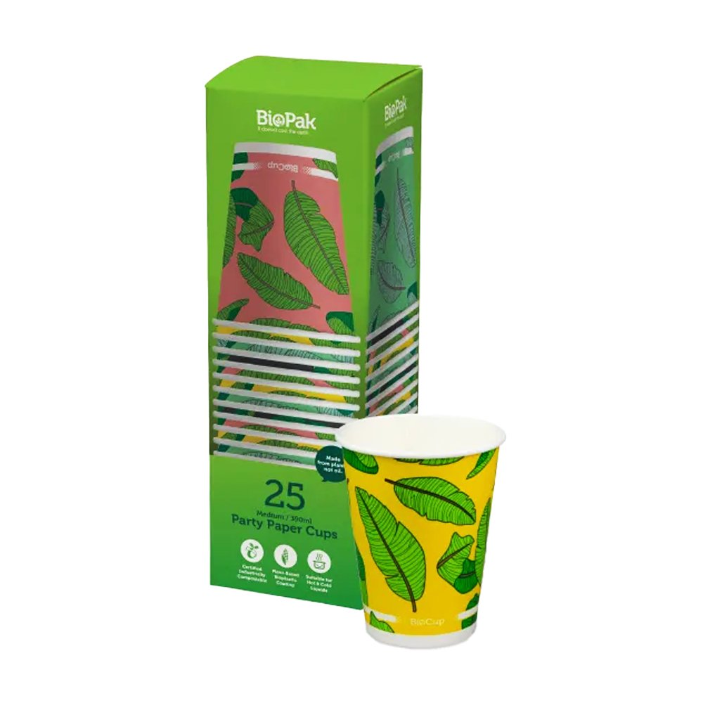 360mL / 12oz Cold Paper BioCup - 25 Pack - TEM IMPORTS™