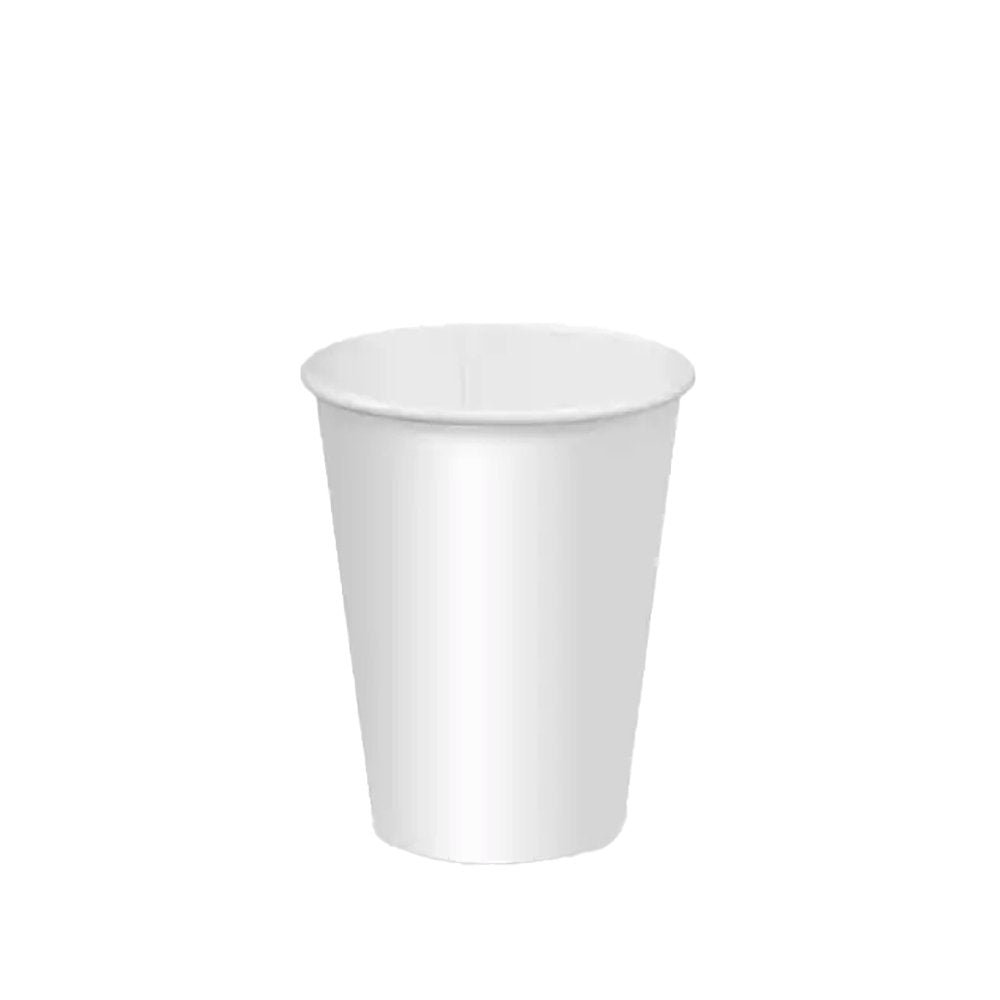 390mL/12oz (90mm) White Cold Paper BioCup - 1000/CTN - TEM IMPORTS™