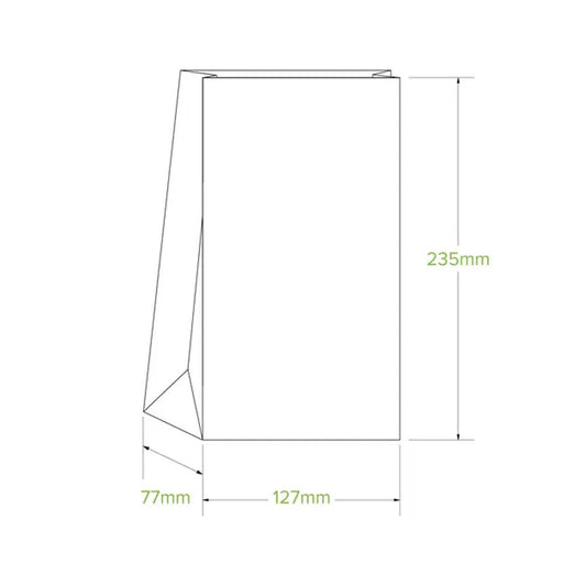 #4 SOS Kraft Paper Bag - 2000/CTN - TEM IMPORTS™