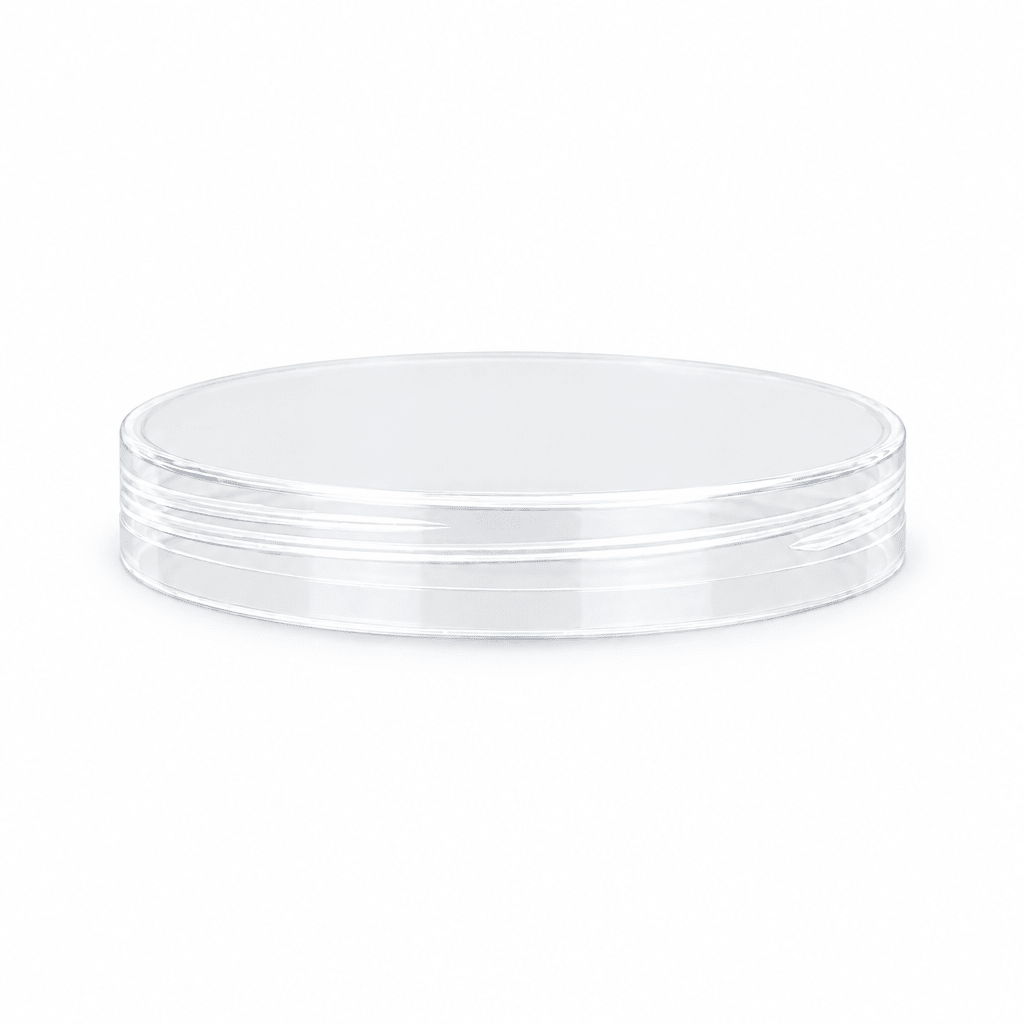 400mL Clear Plastic Jar – 89mm Neck, Straight-Sided with PET Lid - TEM IMPORTS™