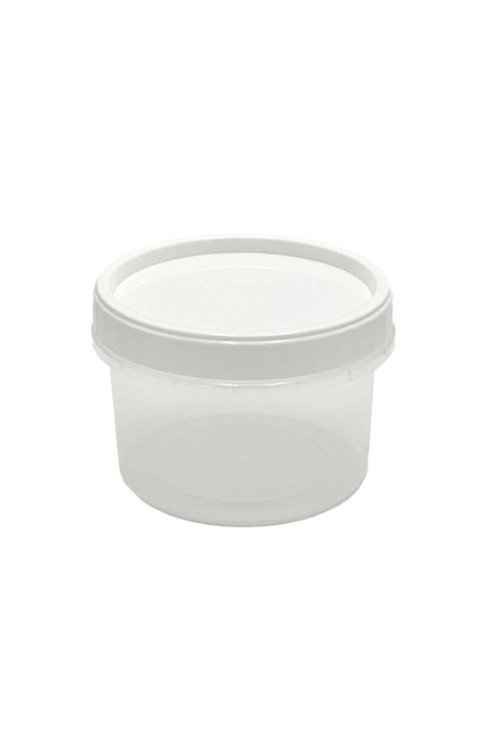 400mL Screw White Twist Top Round Container Set - TEM IMPORTS™