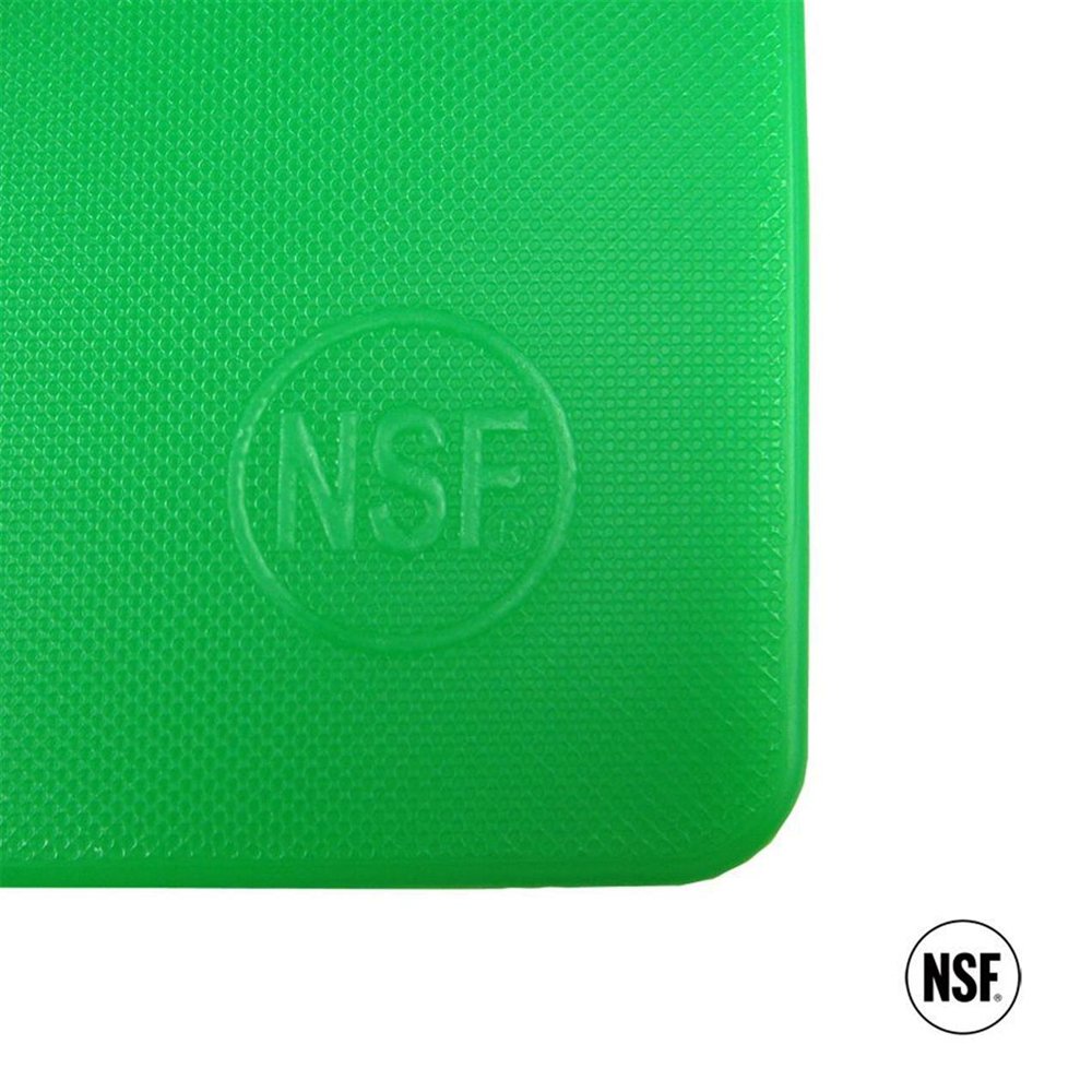 40cm x 25cm Green P.E Cutting Board - 12mm Thick - TEM IMPORTS™