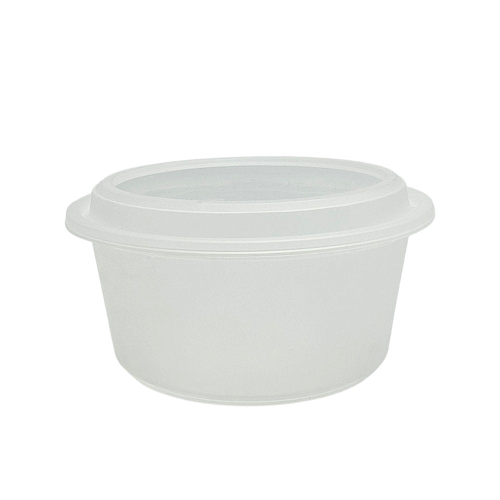 40oz/1200mL Premium Round Clear Frosted Bowl - TEM IMPORTS™