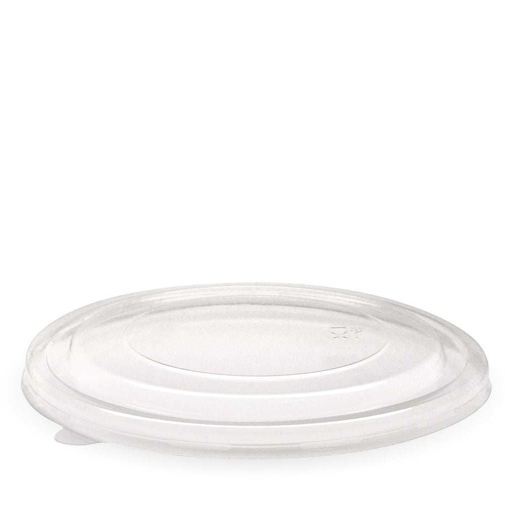 44oz/1300mL Clear PLA BioBowl Lid - 200pcs/Ctn - TEM IMPORTS™