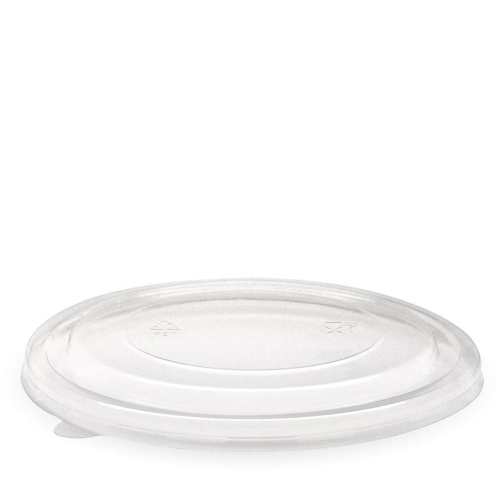 44oz/1300mL Clear RPET BioBowl Lid - 200pcs/Ctn - TEM IMPORTS™