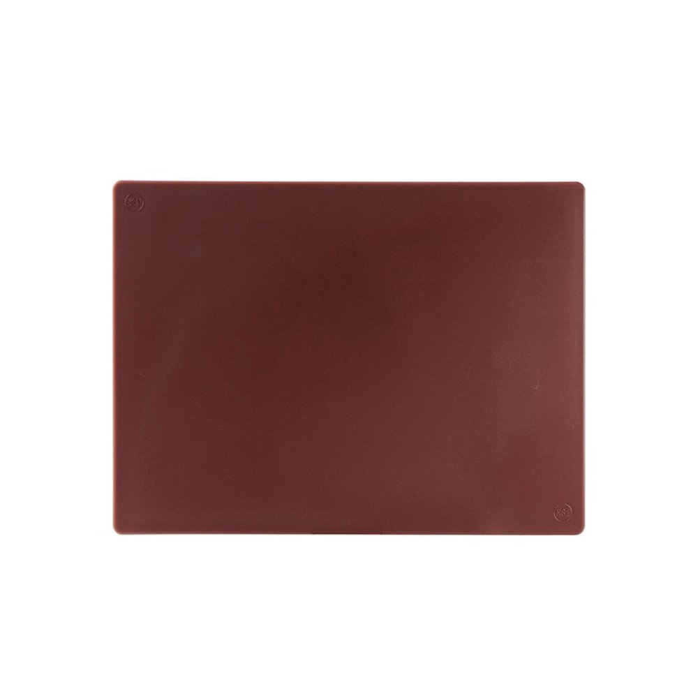 45cm x 30cm Brown P.E Cutting Board - 12mm Thick - TEM IMPORTS™