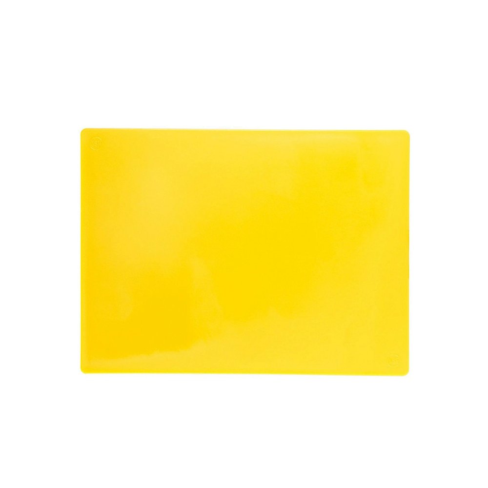 45cm x 30cm Yellow P.E Cutting Board - 12mm Thick - TEM IMPORTS™