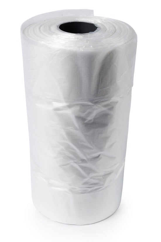 45cmx25cm+10cm HDPE Natural Produce Rolls - 1.8kg
