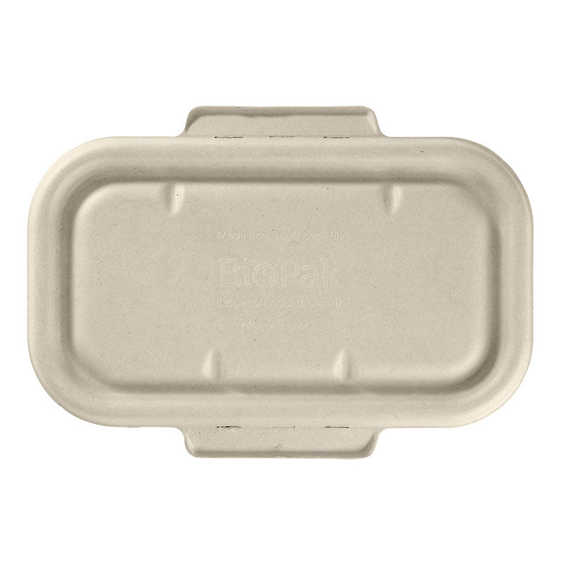 500 & 600mL Natural Plant Fibre Takeaway Lid - 500pcs/Ctn - TEM IMPORTS™