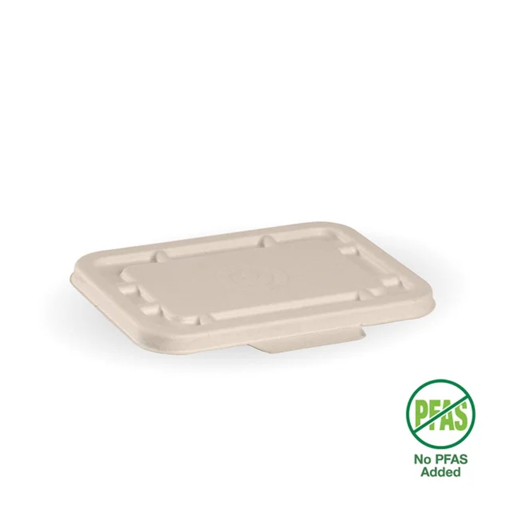 500 & 600mL Natural Plant Fibre Takeaway Lid - 500pcs/Ctn - TEM IMPORTS™