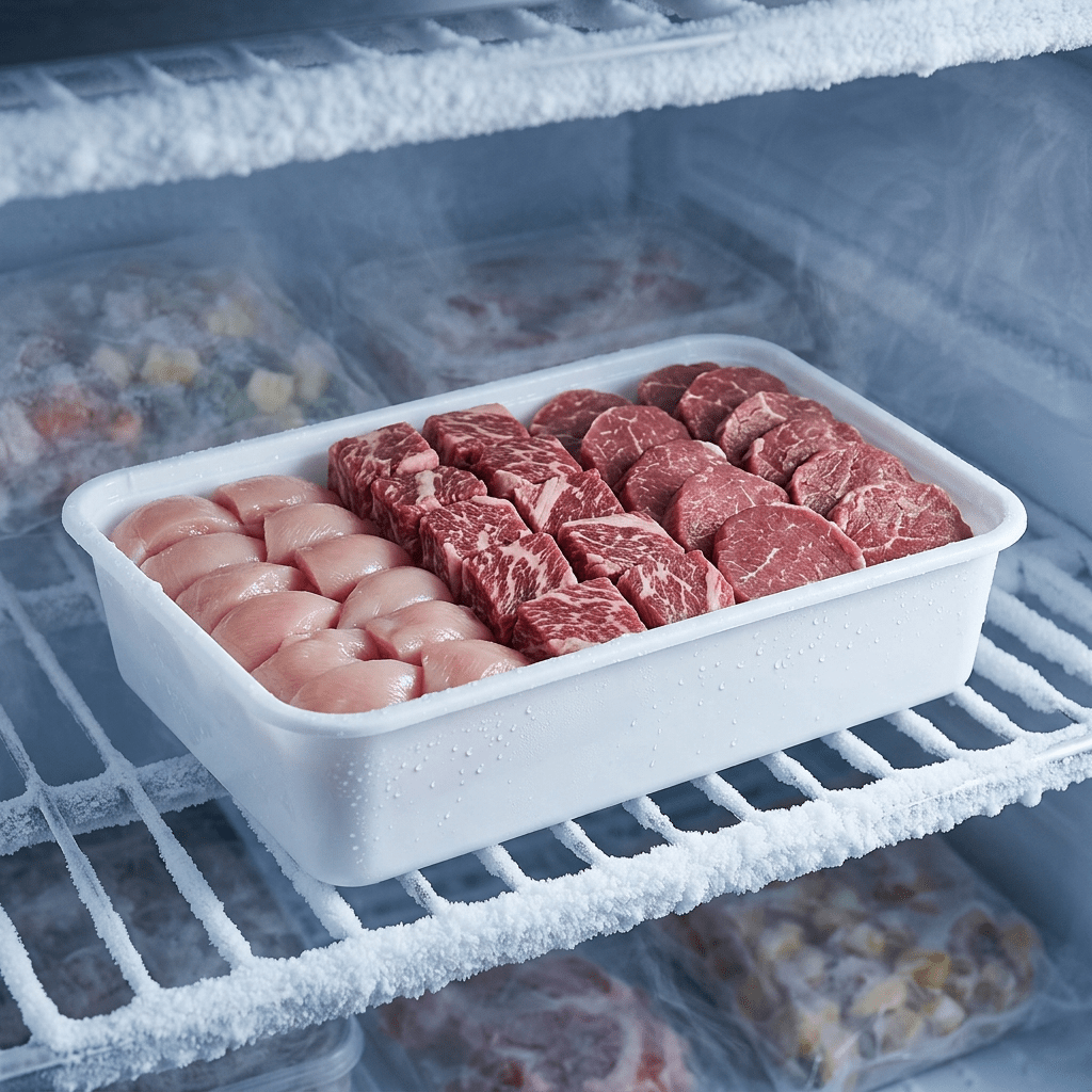 500mL Freezer-Safe Smooth Wall Food Container - TEM IMPORTS™