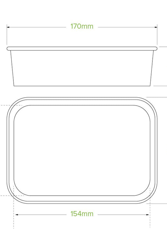 500mL Kraft BioBoard Takeaway Base - 300pcs/Ctn - TEM IMPORTS™