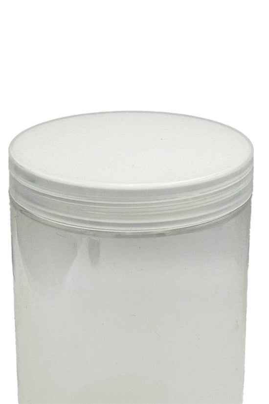 500mL/89mm Neck Straight Sided Plastic Jar - TEM IMPORTS™