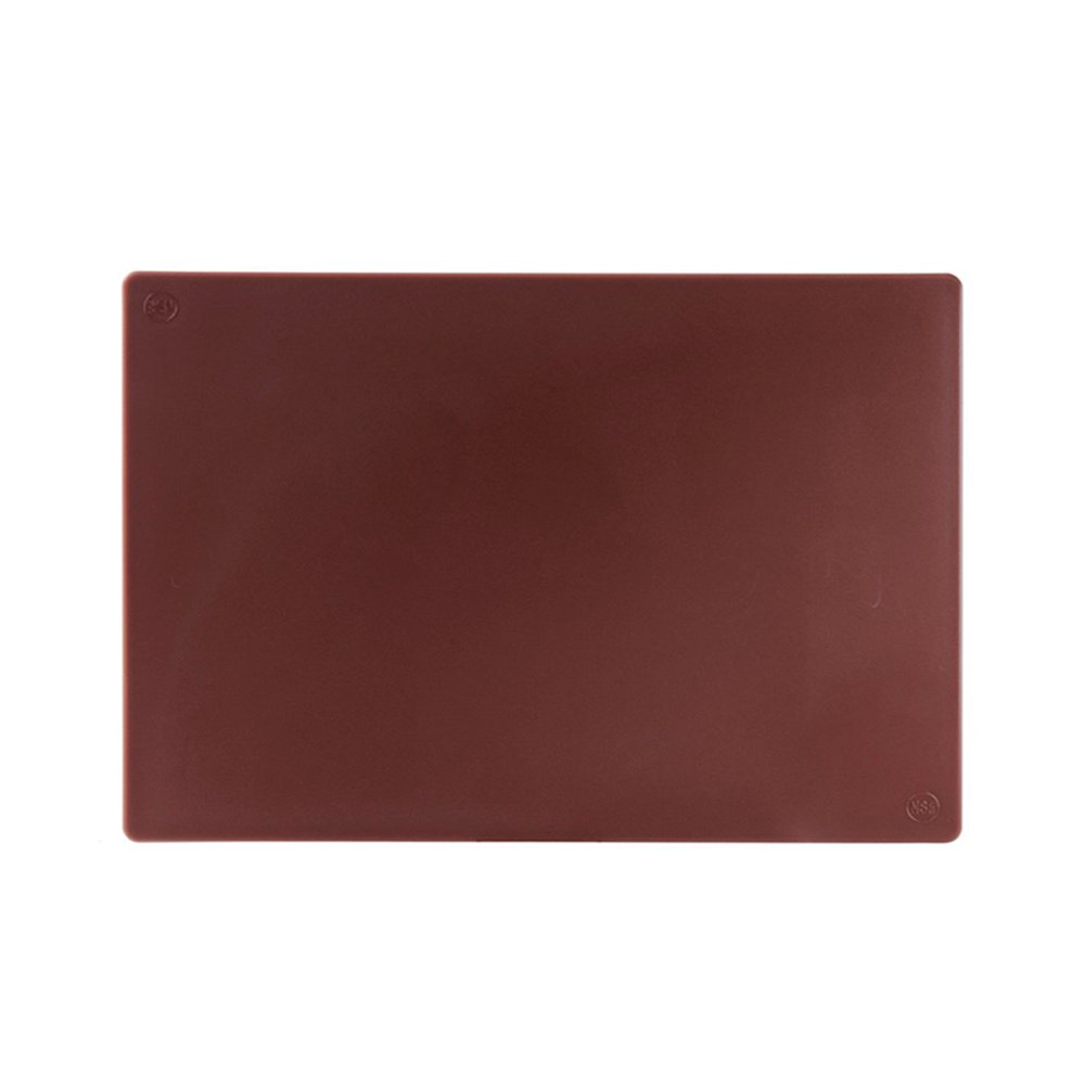 50cm x 38cm Brown P.E Cutting Board - 12mm Thick - TEM IMPORTS™