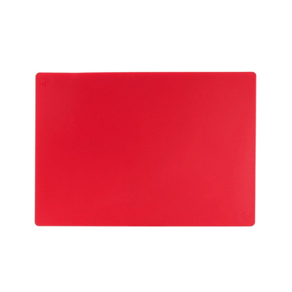 50cm x 38cm Red P.E Cutting Board - 12mm Thick - TEM IMPORTS™