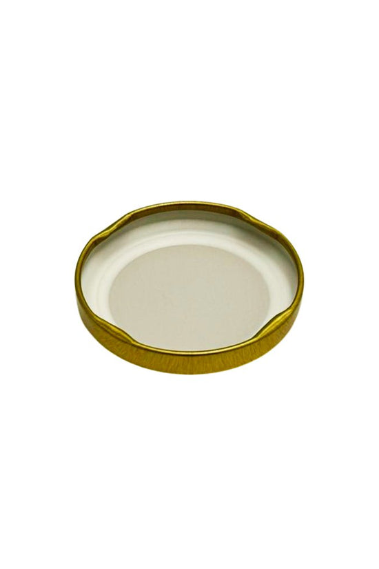 50mL Glass Jar With Gold Metal Twist Lid - TEM IMPORTS™ l "