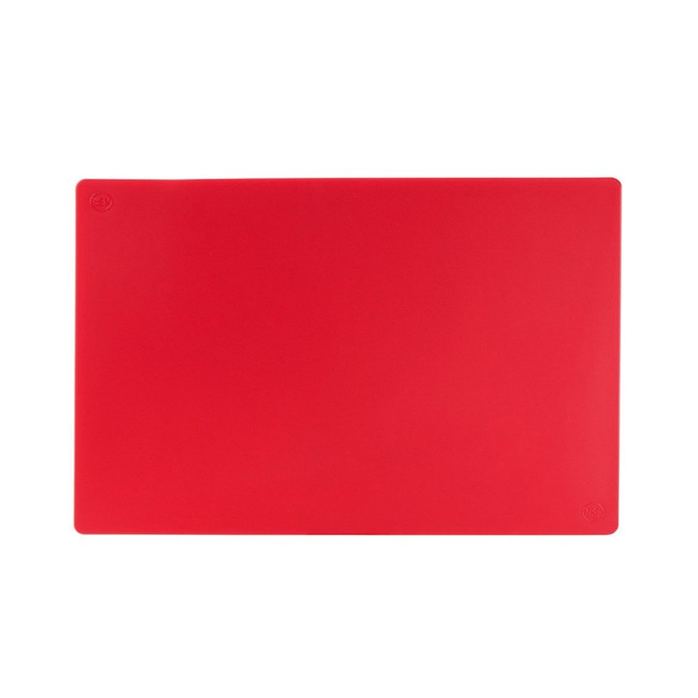 53cm x 32cm Red P.E Cutting Board - 19mm Thick - TEM IMPORTS™