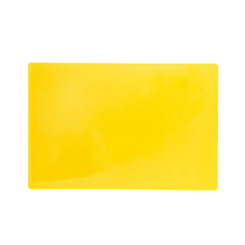 53cm x 32cm Yellow P.E Cutting Board - 19mm Thick - TEM IMPORTS™