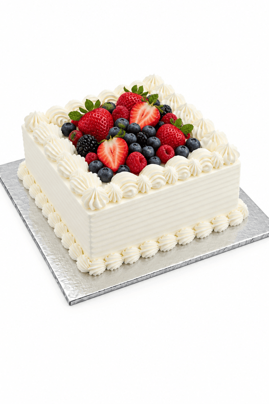 6 Inch Square Silver Foil Cake Board – Standard Cake Board - TEM IMPORTS™