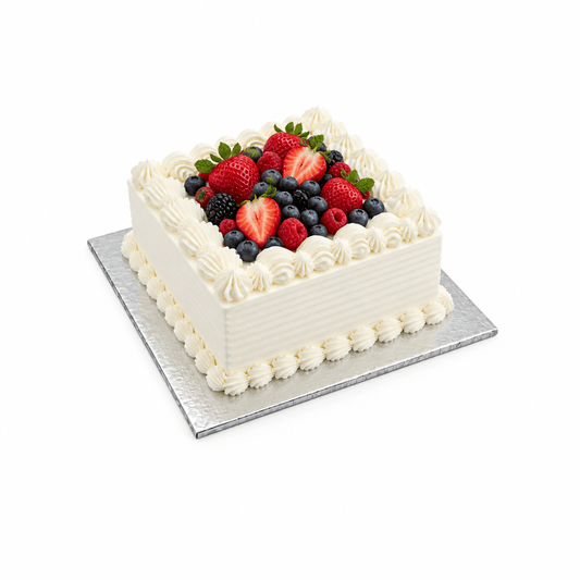6 Inch Square Silver Foil Cake Board – Standard Cake Board - TEM IMPORTS™